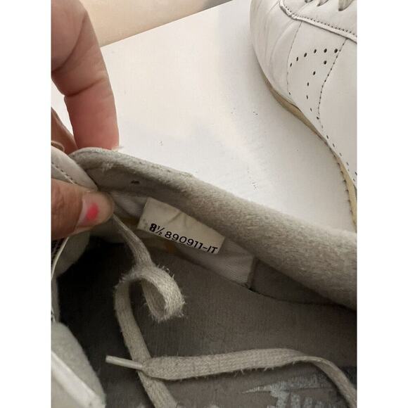 Nike Leather Cortez Perf 1988 Size 8.5 Mens White Grey Shoes - Picture 7 of 12